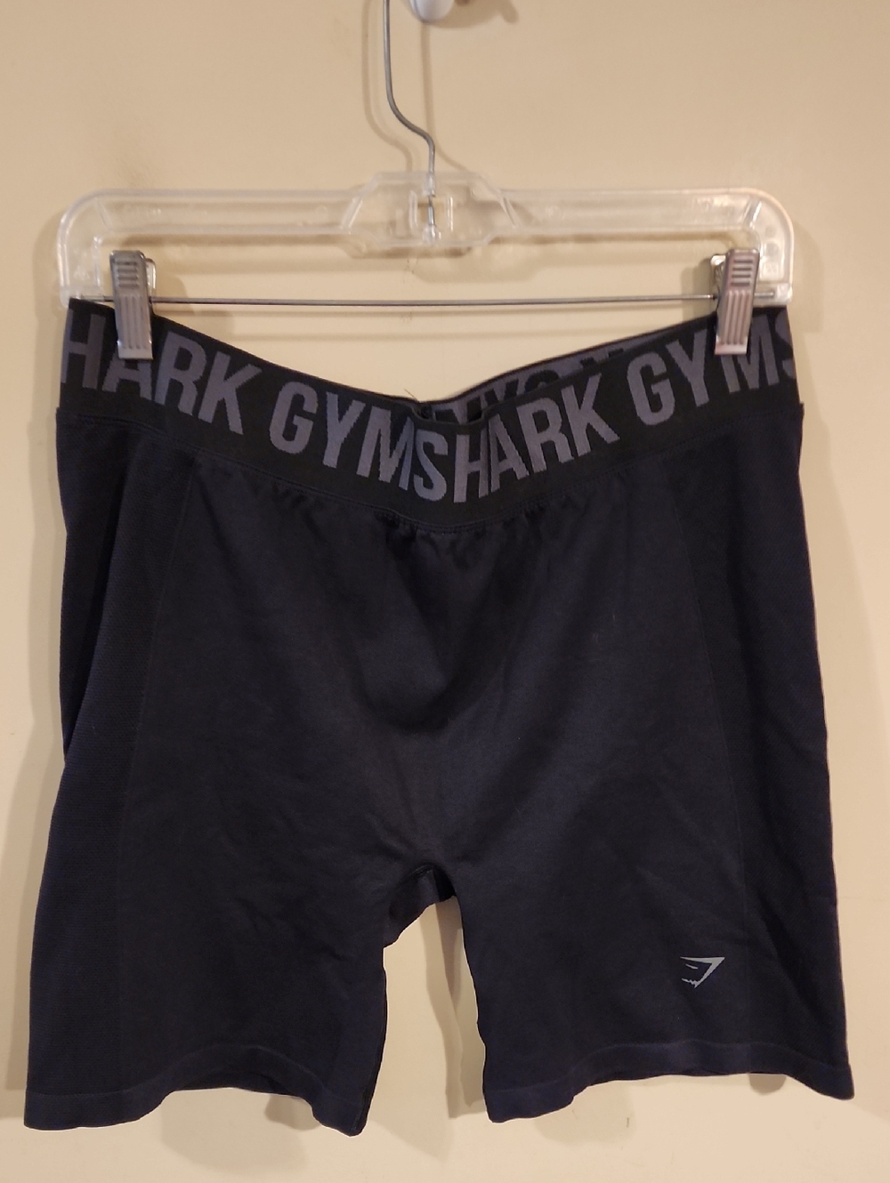 Gymshark Black Logo Waistband  Shorts